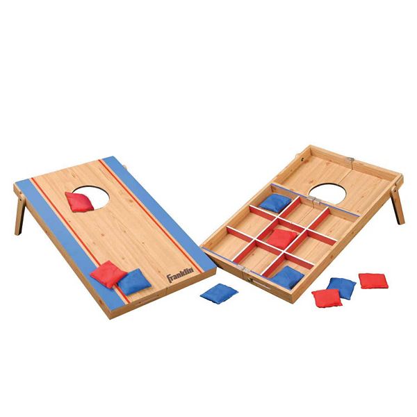 Franklin Sports Fold N Go Bean Bag Toss Tic Tac Toe Set