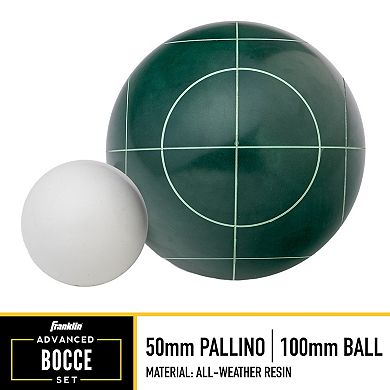Franklin Sports Advanced 100-mm Bocce Set