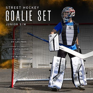 Franklin NHL Sx Comp 100 Goalie Set - Junior