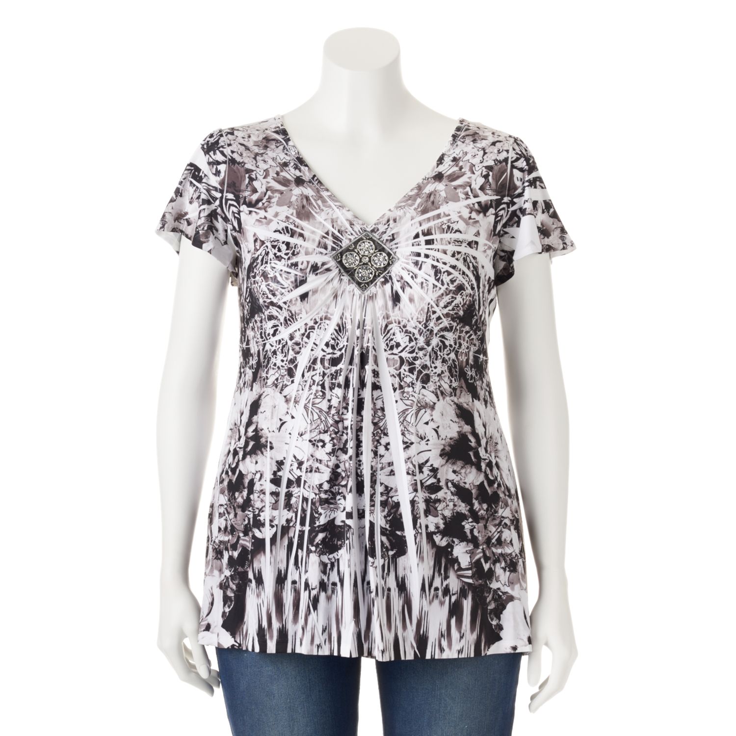 kohls plus size tops