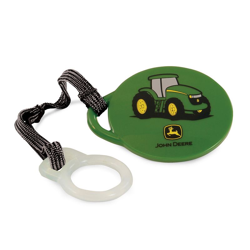 UPC 071463101825 product image for The First Years John Deere Pacifier Clip, Green | upcitemdb.com