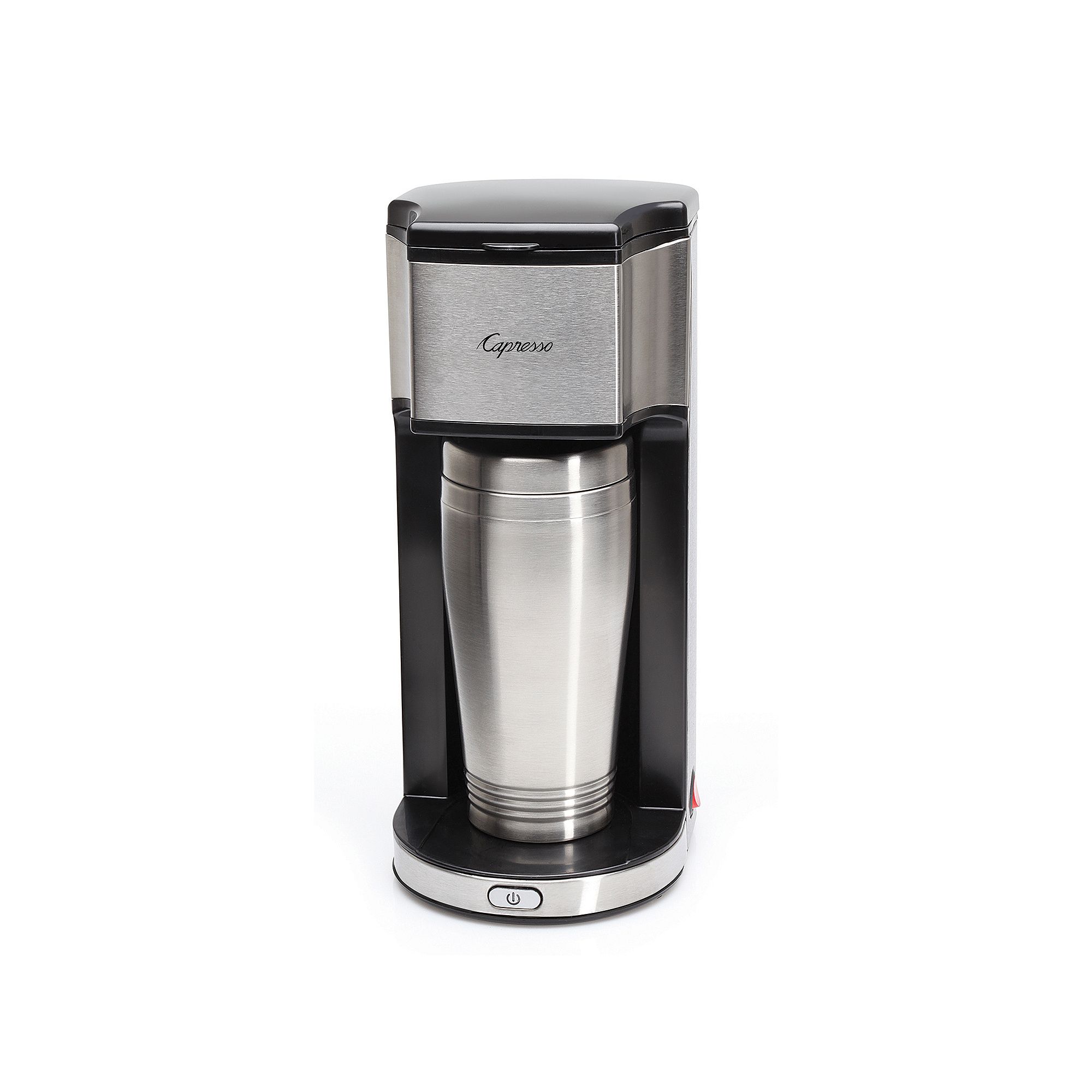 Capresso On-the-Go Personal Coffee Maker, Silver