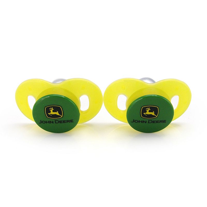 UPC 071463101610 product image for The First Years John Deere 2-pk. Newborn Pacifiers, Green | upcitemdb.com