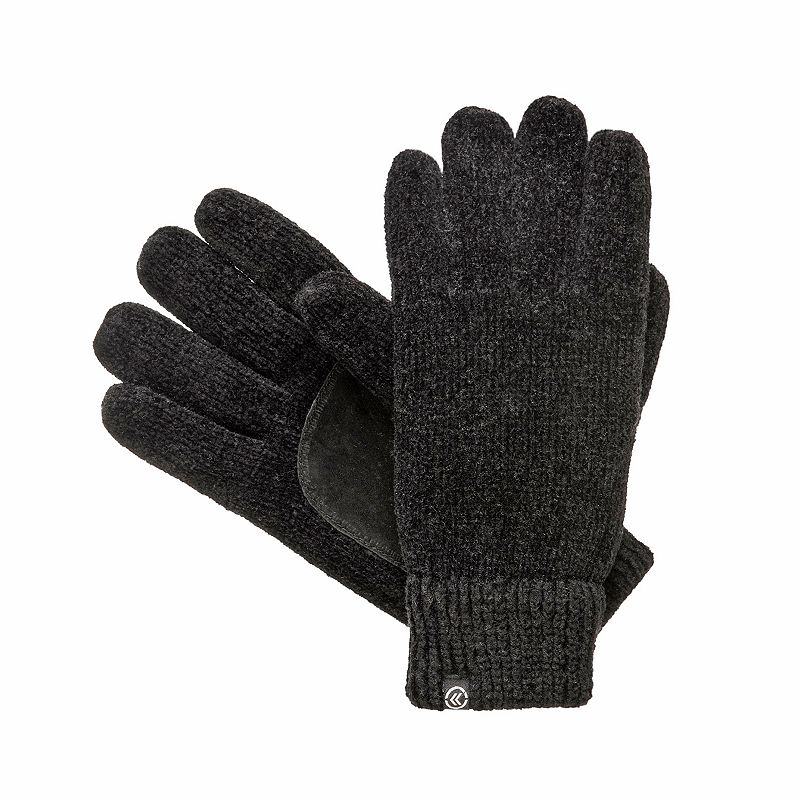UPC 022653706597 product image for isotoner Chenille Palm Gloves - Women's, Black | upcitemdb.com