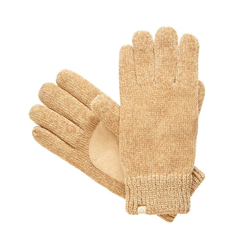 UPC 022653706627 product image for isotoner Chenille Palm Gloves - Women's, Lt Brown | upcitemdb.com