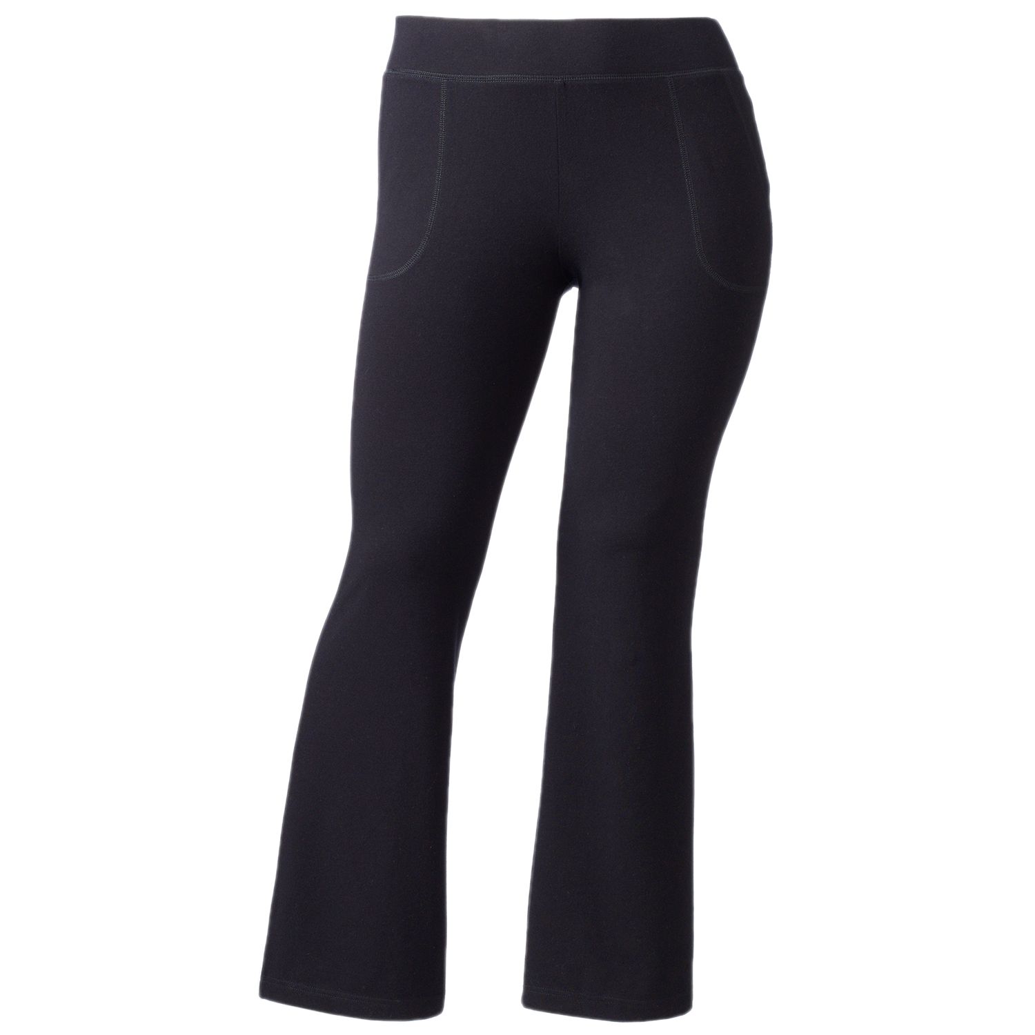 kohls plus size yoga pants