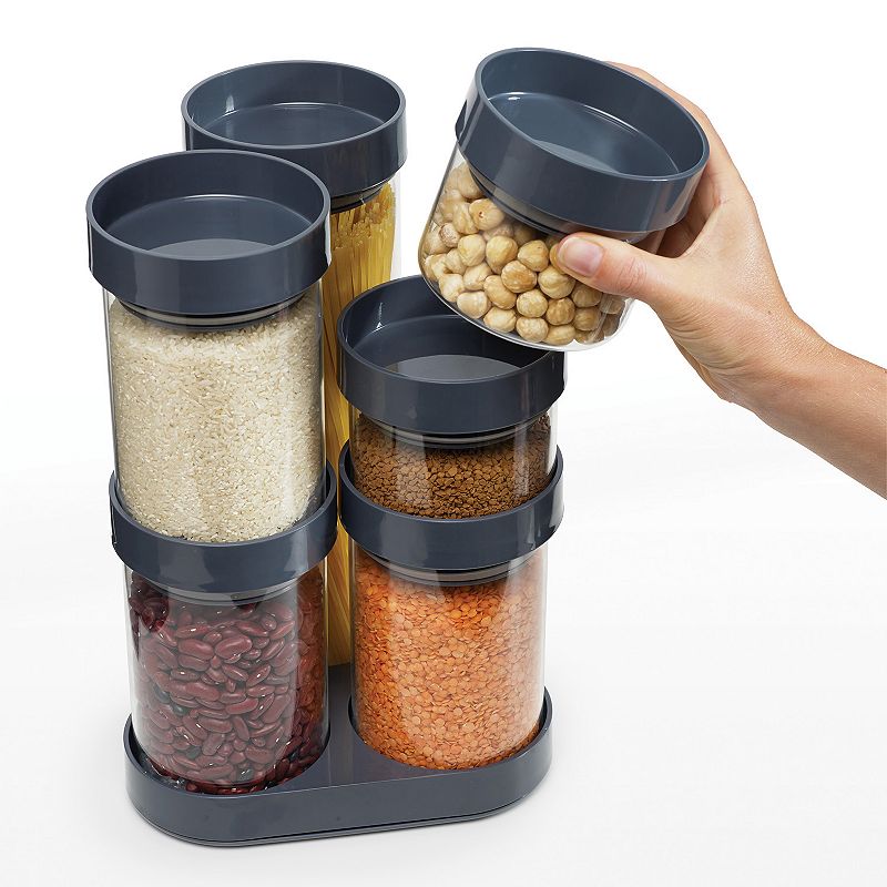 EAN 5028420810028 product image for Joseph Joseph FoodStore 12-pc. Glass Storage Container Set with Carousel Base, G | upcitemdb.com