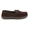 Chaps Suede Moccasin Slippers - Men's