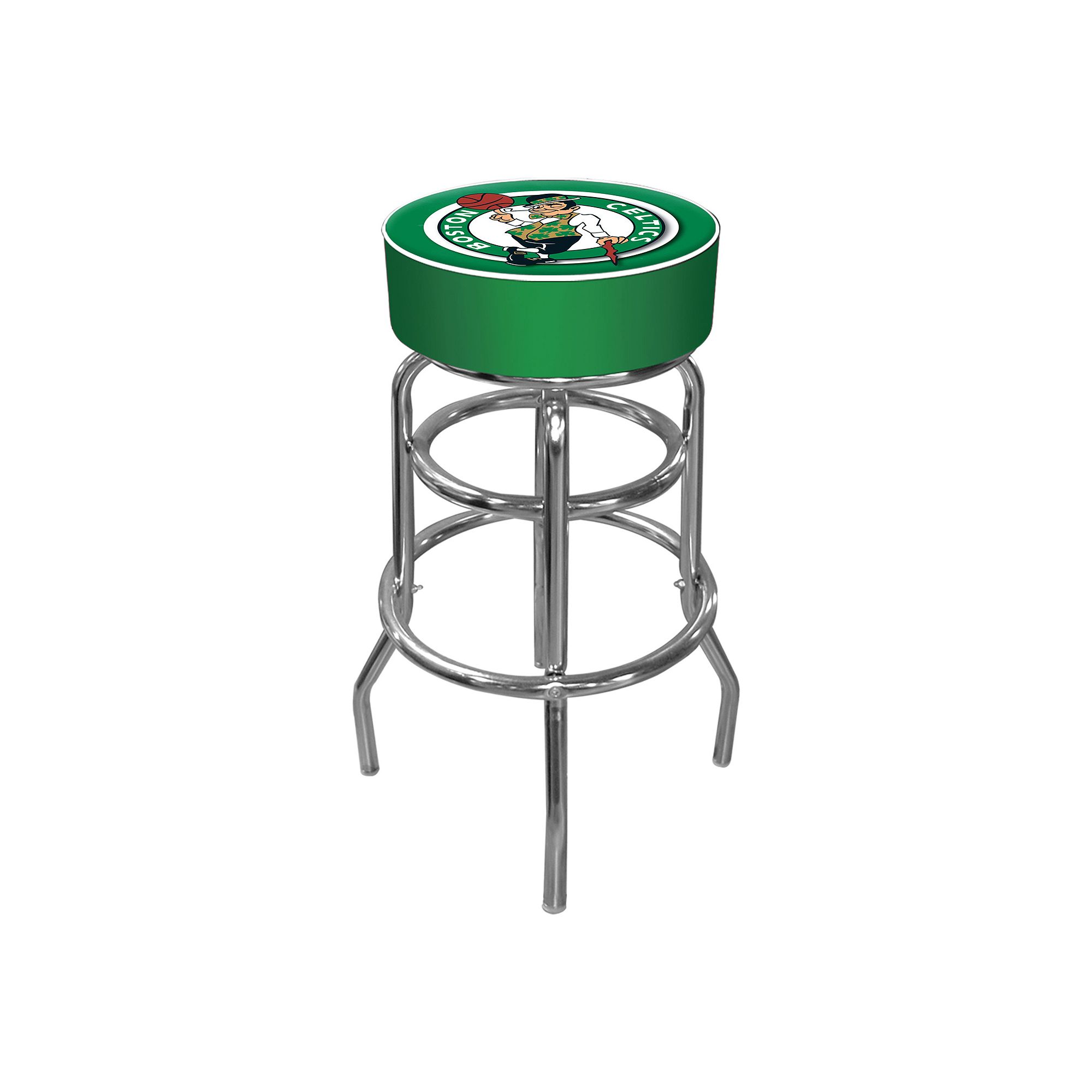 Boston Celtics Padded Swivel Bar Stool, Team