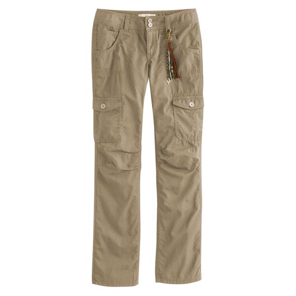 Khaki pants hot sale womens kohls