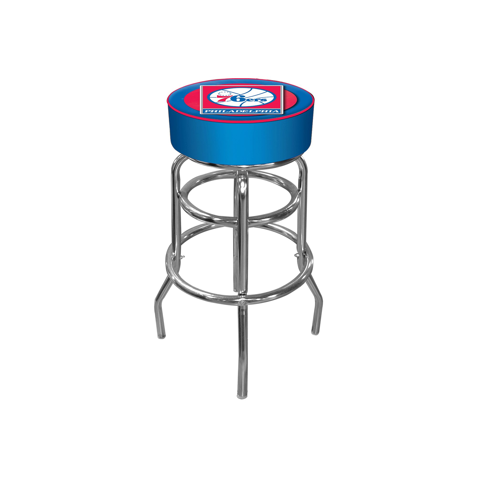Philadelphia 76ers Padded Swivel Bar Stool, 76r Team