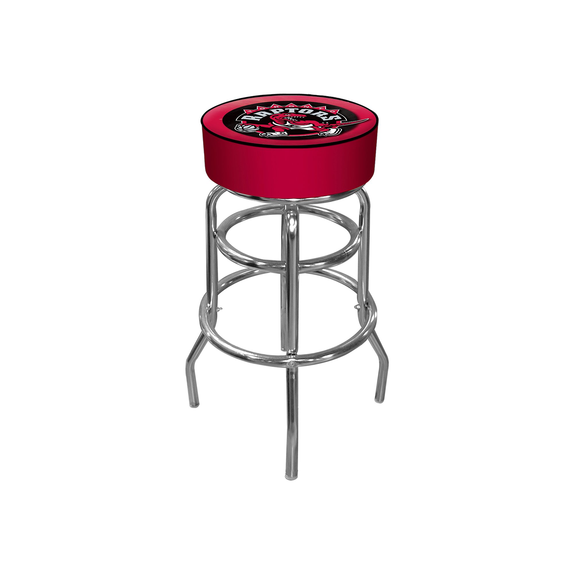Toronto Raptors Padded Swivel Bar Stool, Rpt Team
