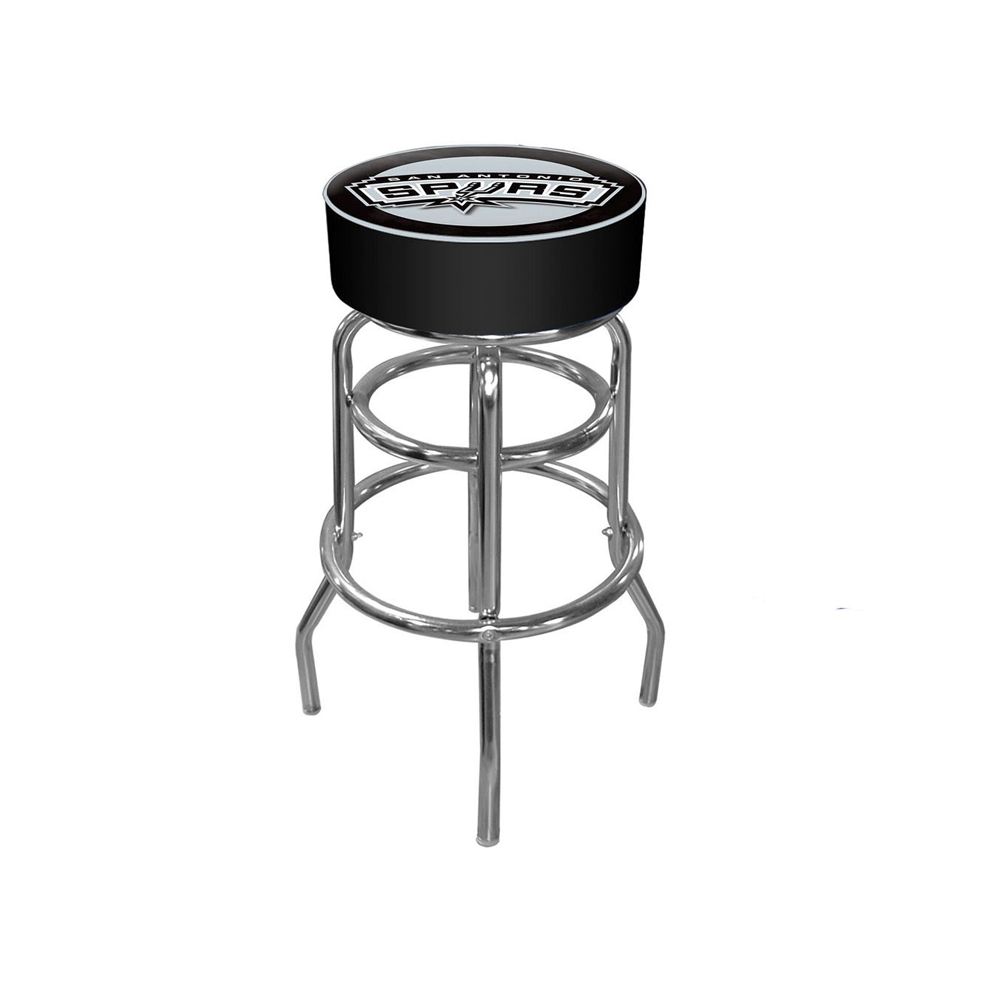 San Antonio Spurs Padded Swivel Bar Stool, Team