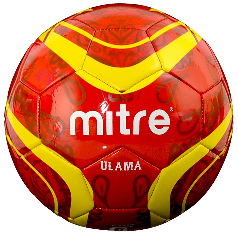 UPC 033149301356 product image for Mitre Ulama Size 5 Soccer Ball, Red | upcitemdb.com