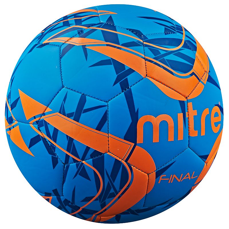 UPC 033149304142 product image for Mitre Final Size 5 Soccer Ball, Blue | upcitemdb.com