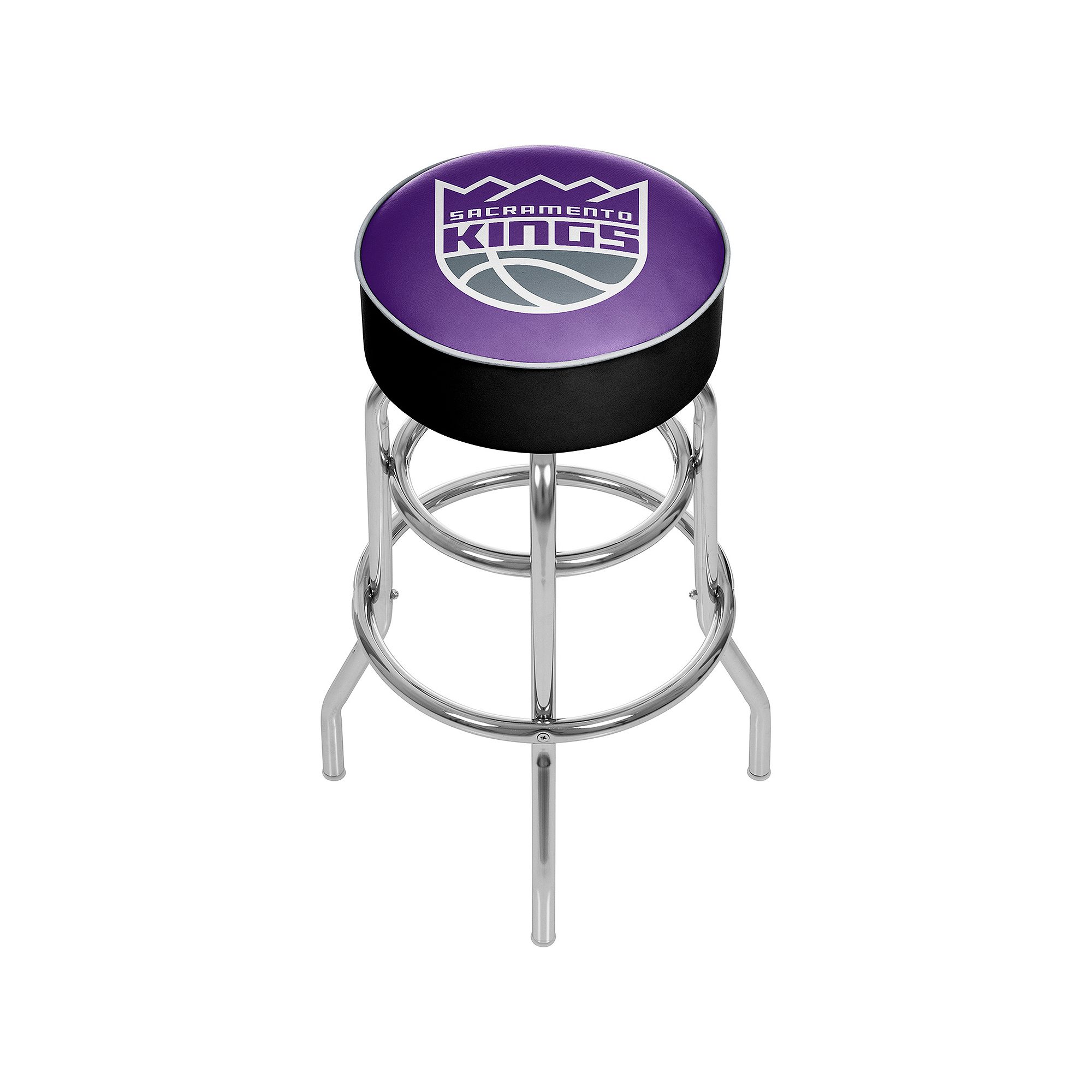 Sacramento Kings Padded Swivel Bar Stool, Kng Team