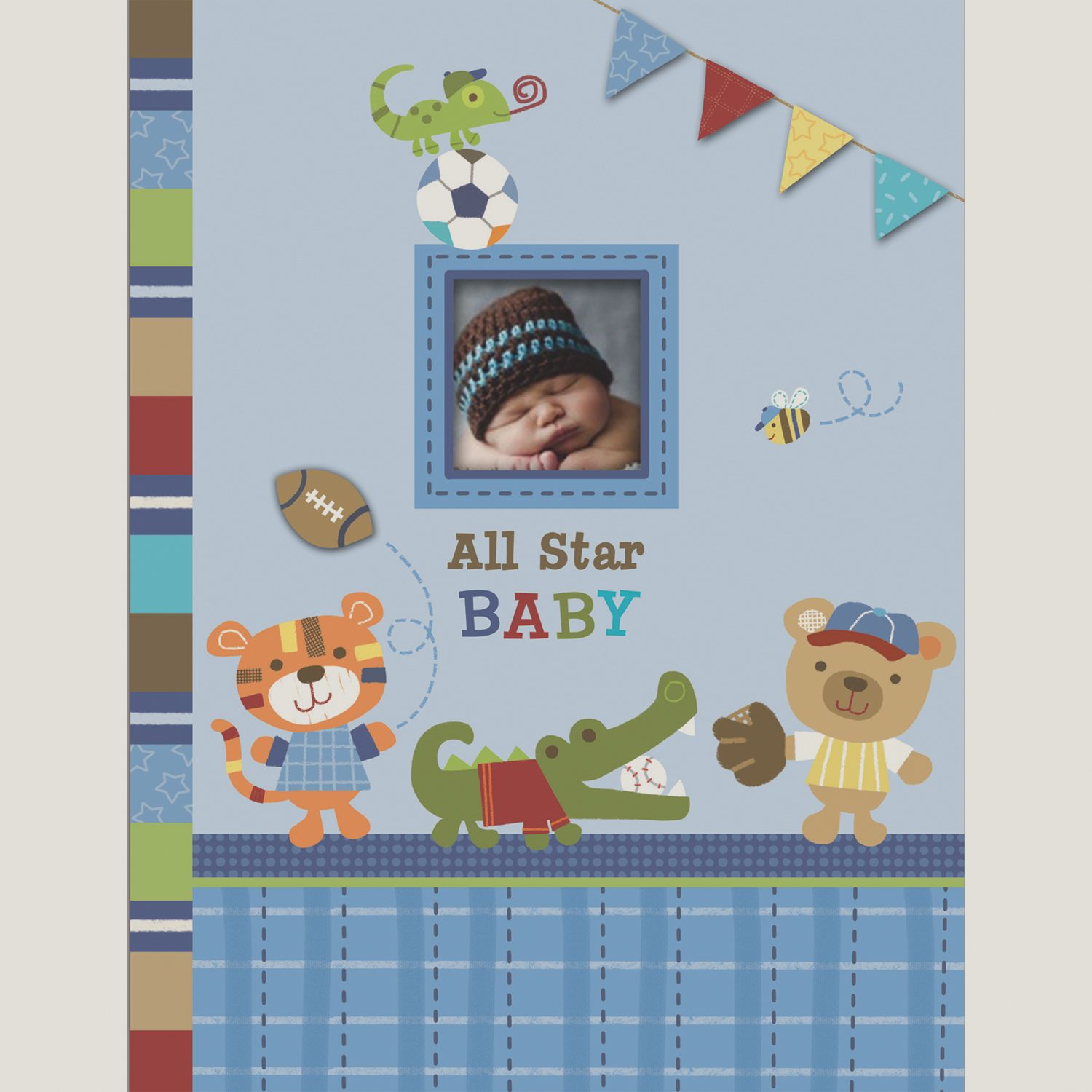 stepping stones baby's first memory book