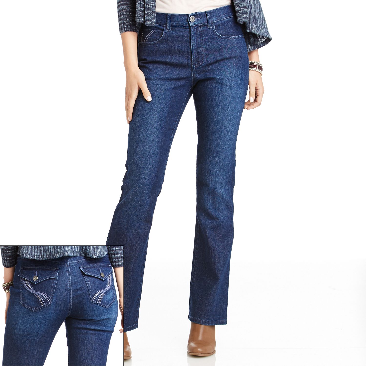 kohl's gloria vanderbilt petite jeans