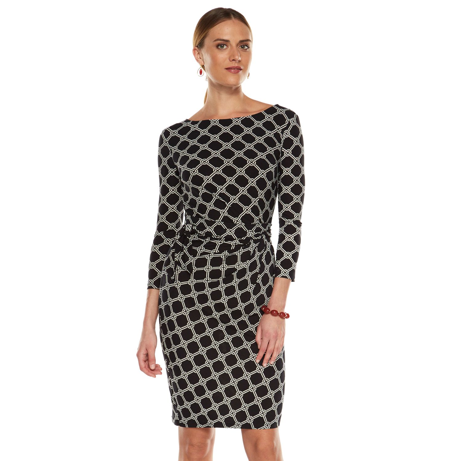 kohls womens dresses with sleeves