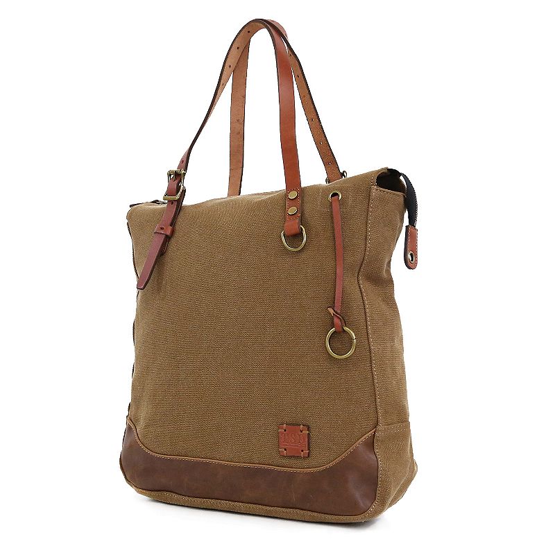 The Same Direction Red Wood Tote, Brown
