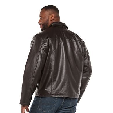 kohl's leather jackets for men