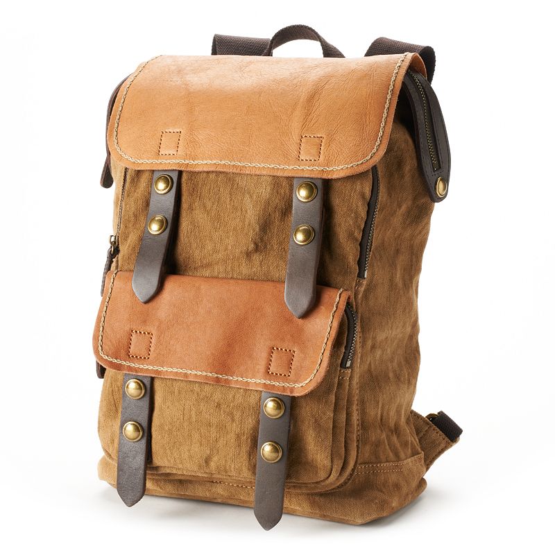 The Same Direction Birch Leather Backpack, Brown