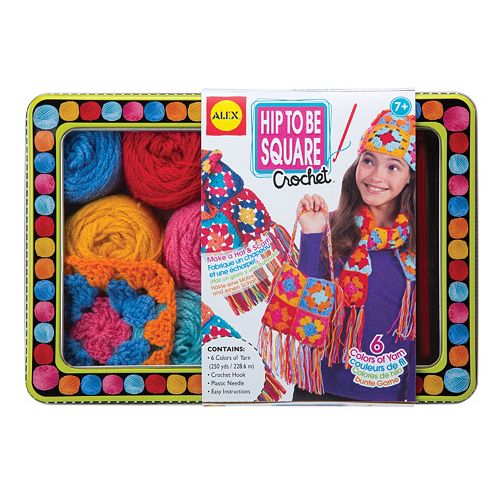 ALEX Hip To Be Square Crochet Kit