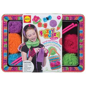 ALEX Fuzzy Wuzzy Knitting Craft Set