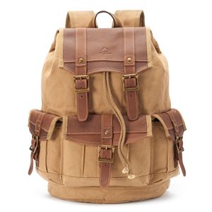 The Same Direction Leather Turtle Ridge Tech Backpack