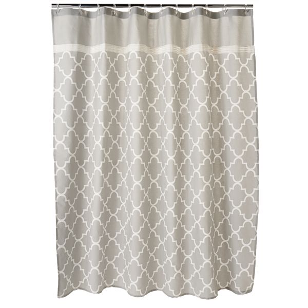 Julius Fabric Shower Curtain, Kohls Grey Shower Curtain
