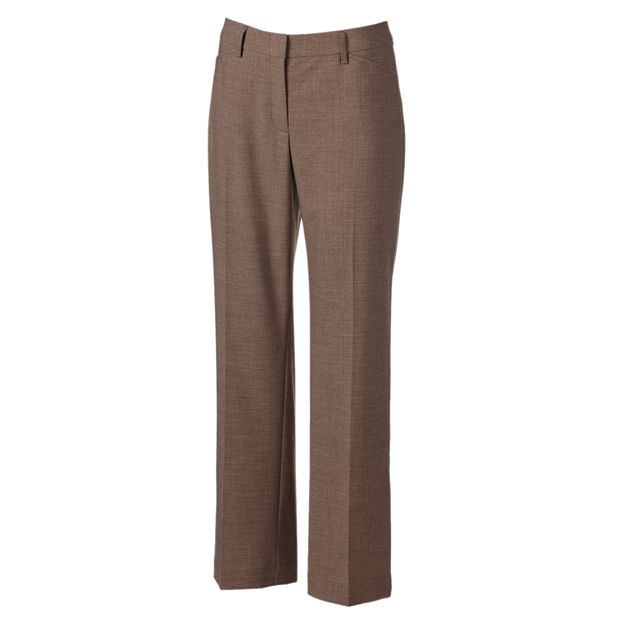 APT. 9 PETITE DRESS PANTS GRAY Women's Size 10P