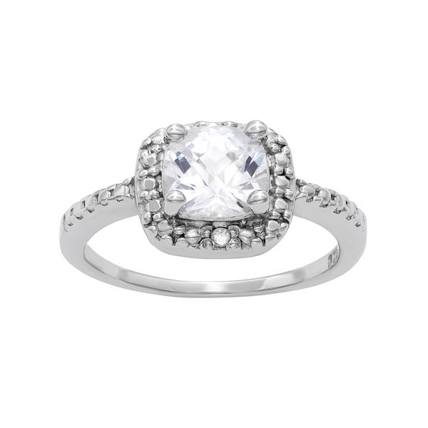 Kohls white deals sapphire ring