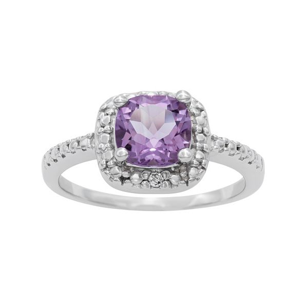 Kohls deals amethyst ring