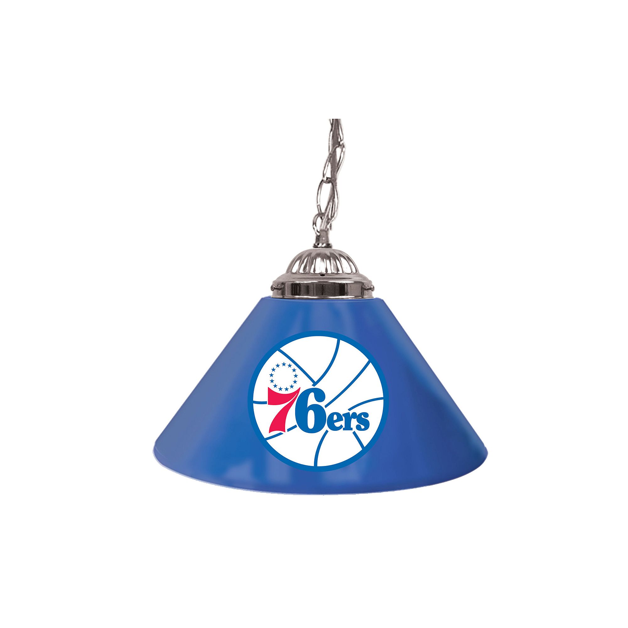 Philadelphia 76ers Single-Shade 14 Bar Lamp, 76r Team