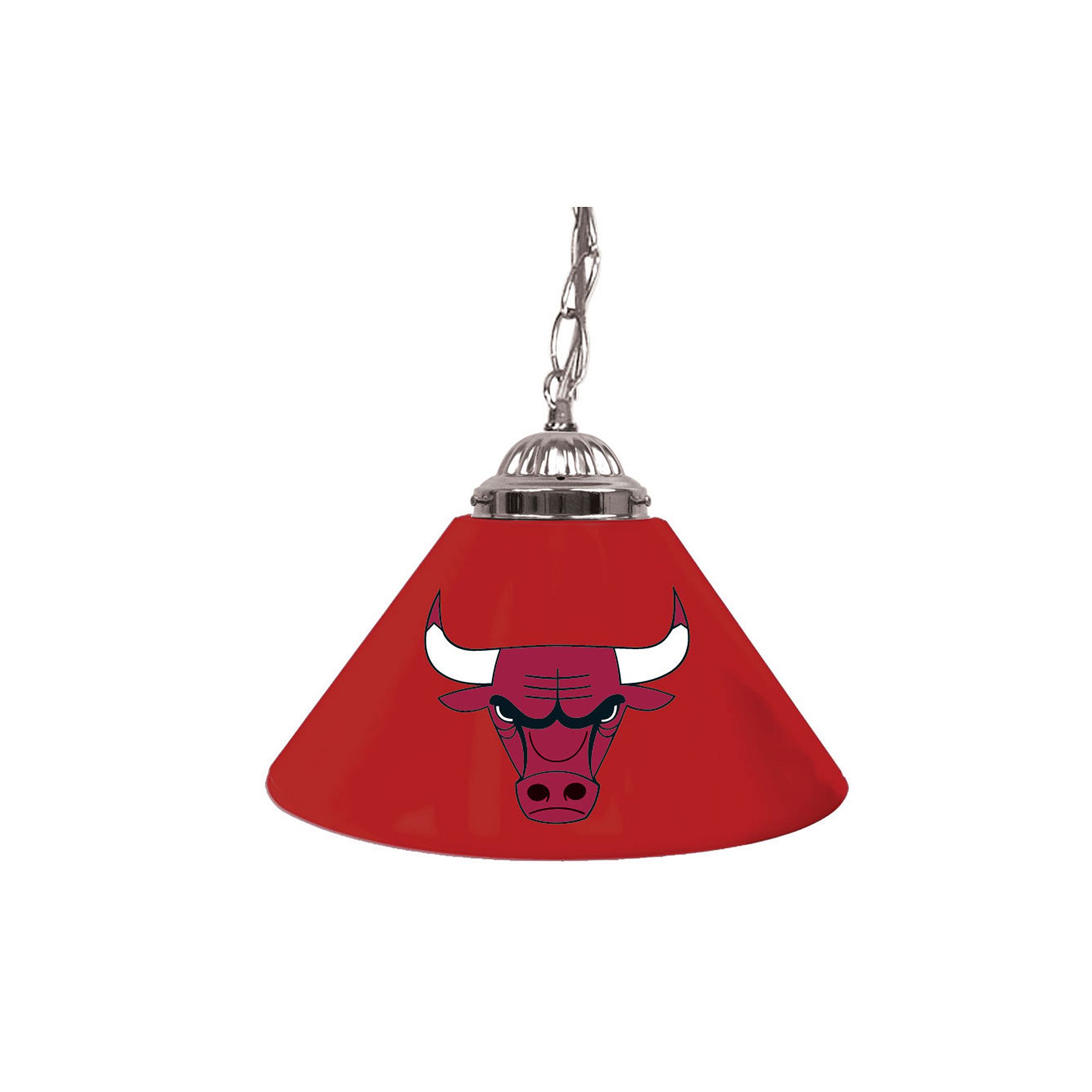 Chicago Bulls Single-Shade 14 Bar Lamp, Team
