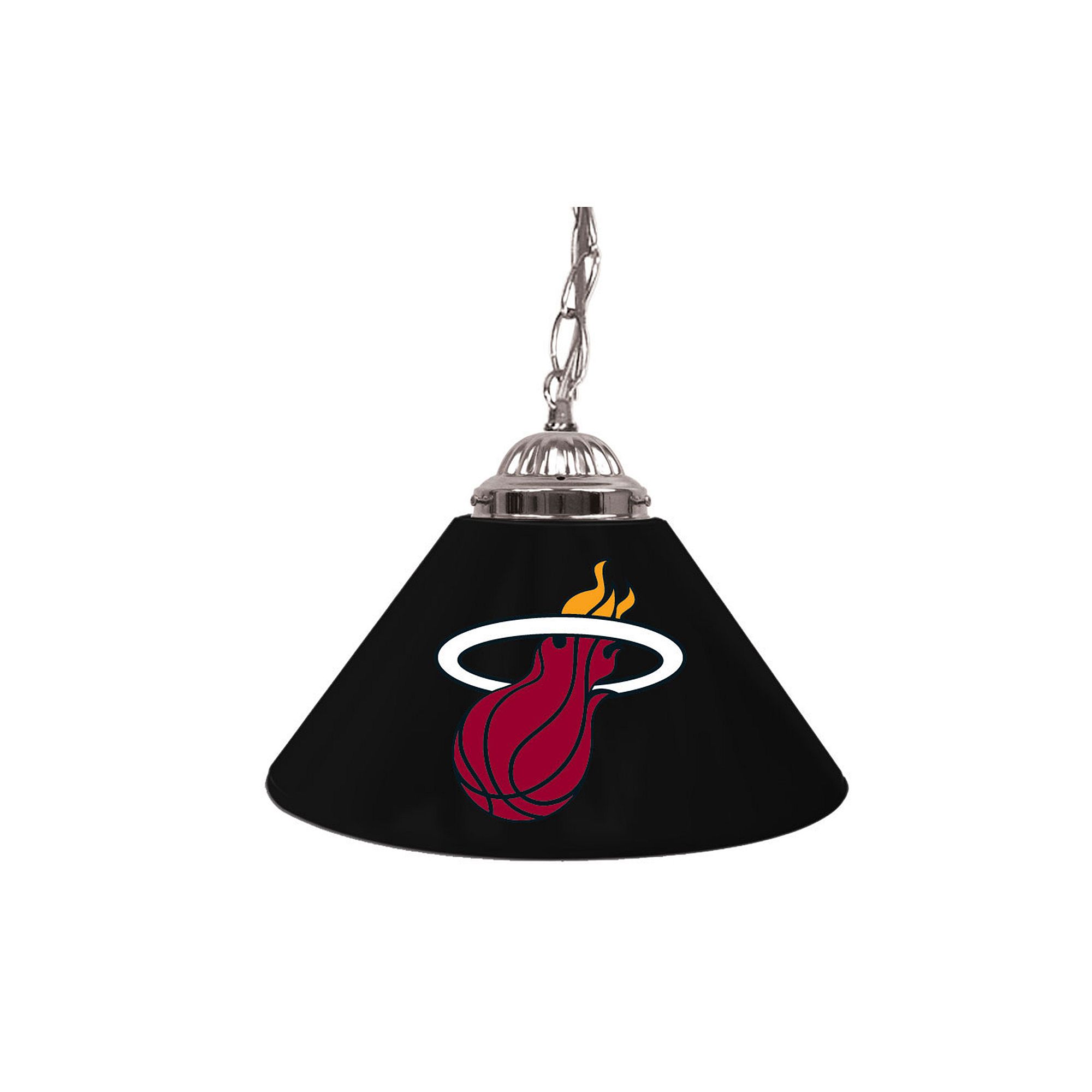 Miami Heat Single-Shade 14 Bar Lamp, Team
