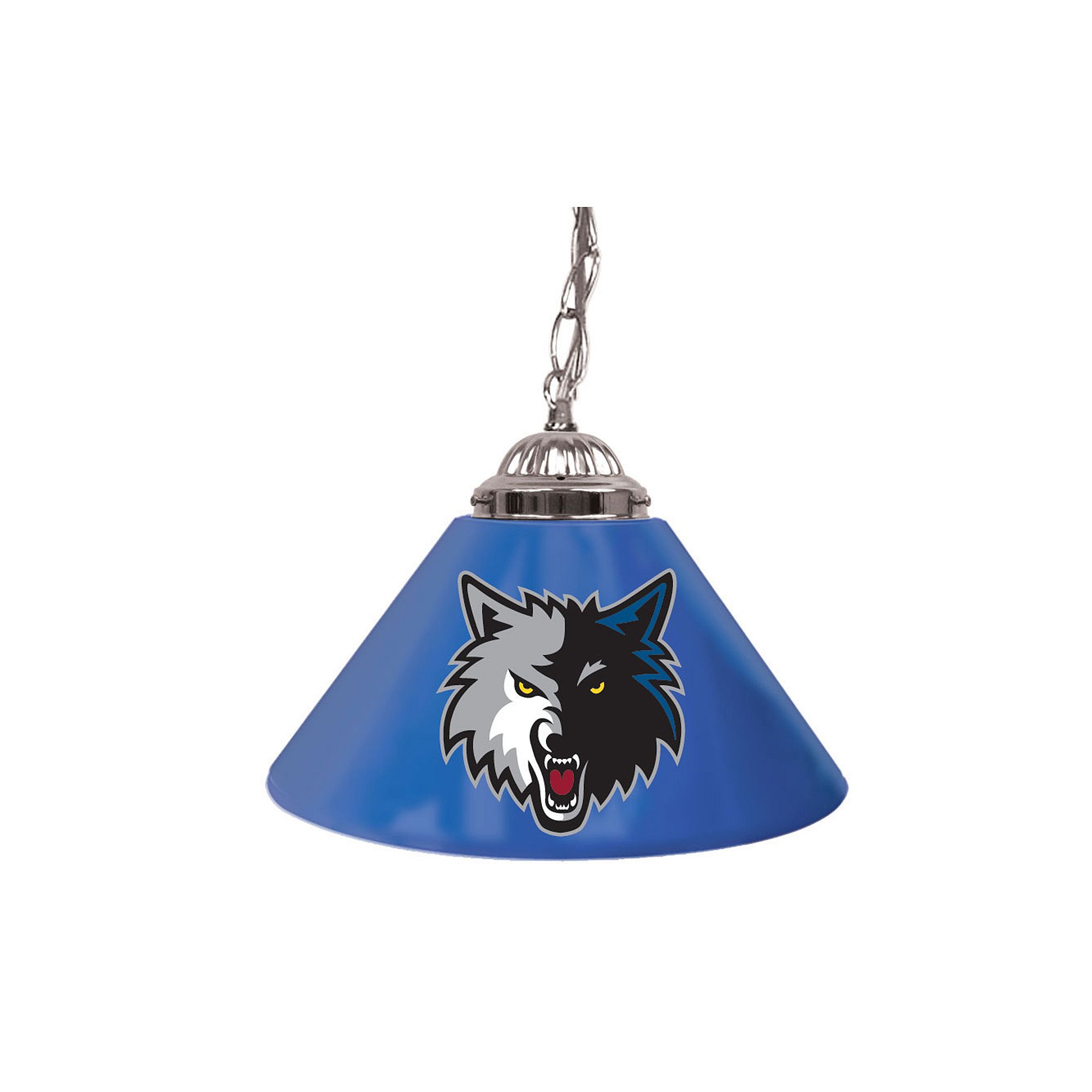 Minnesota Timberwolves Single-Shade 14 Bar Lamp, Team