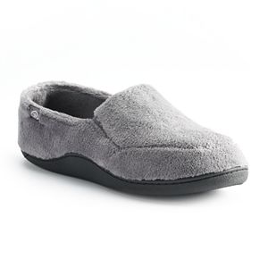 Isotoner Men's Microterry Slip-On Slippers