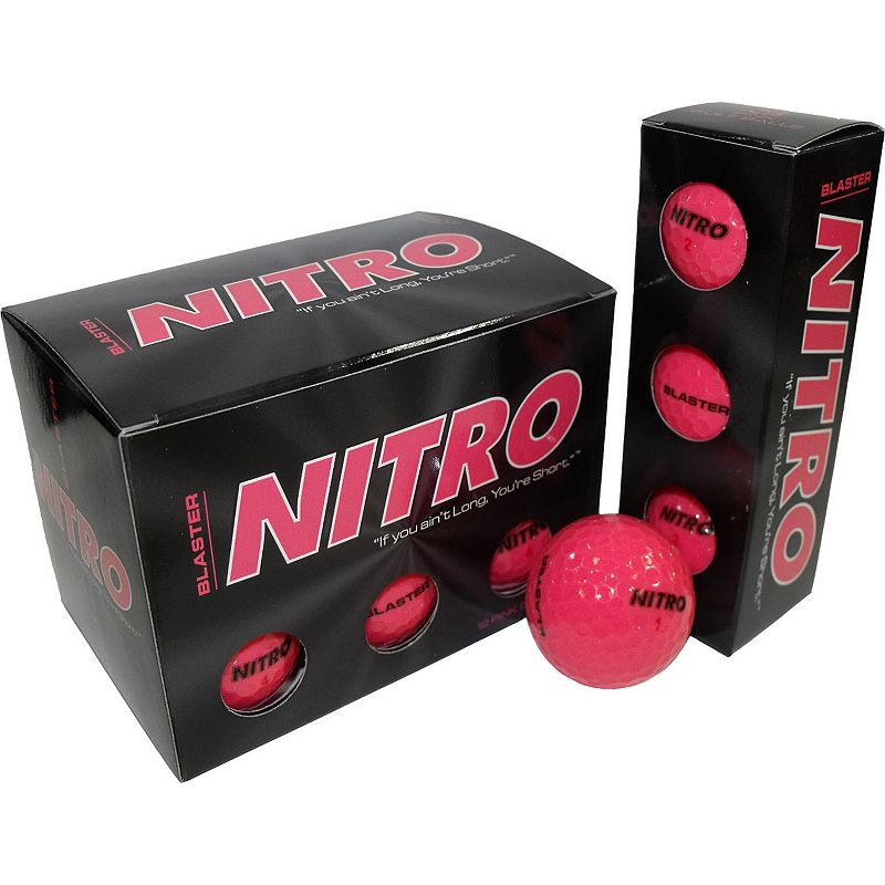 UPC 717695602654 product image for Nitro 24-pk. Blaster Golf Balls, Pink | upcitemdb.com