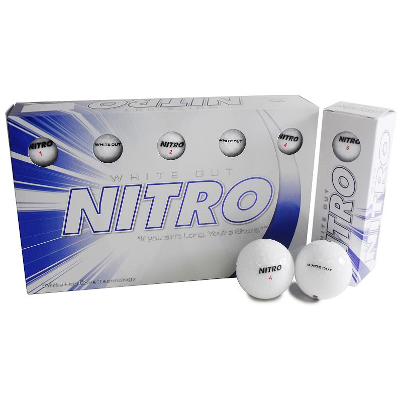 UPC 847755001087 product image for Nitro 15-pk. White Out Golf Balls, Multicolor | upcitemdb.com