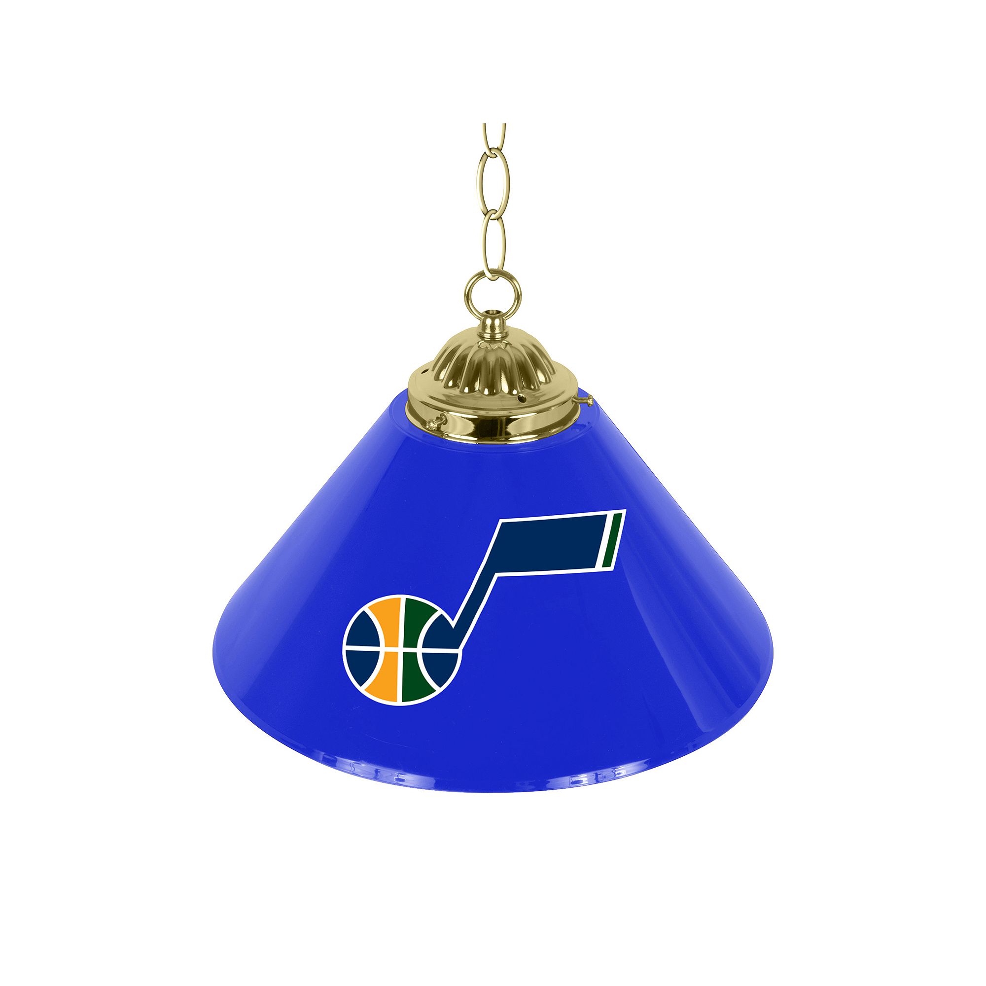 Utah Jazz Single-Shade 14 Bar Lamp, Jaz Team