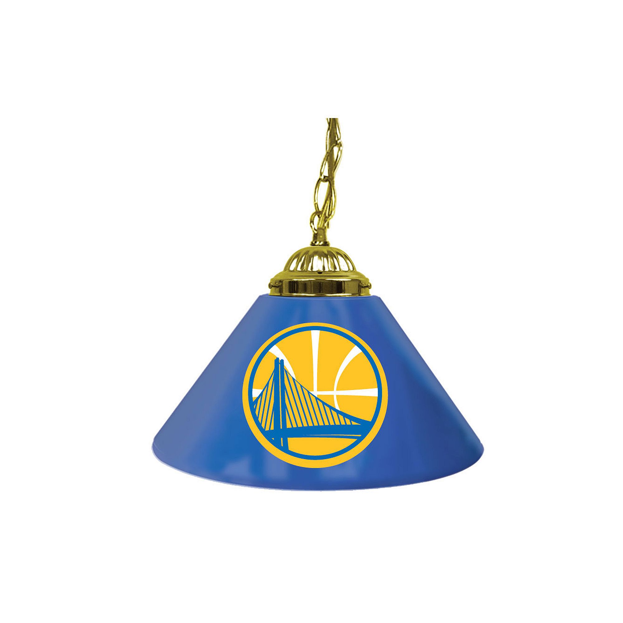 Golden State Warriors Single-Shade 14 Bar Lamp, Team