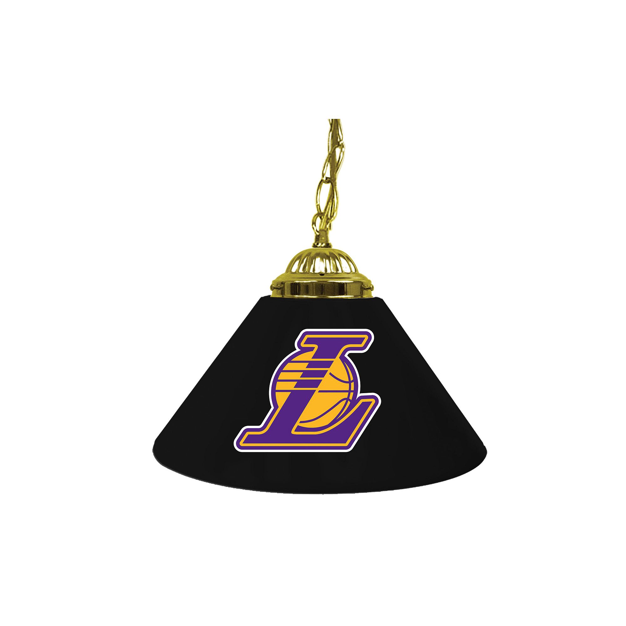 Los Angeles Lakers Single-Shade 14 Bar Lamp, Team