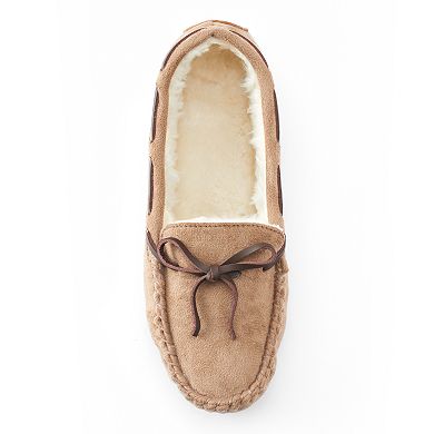 Sonoma Goods For Life® Microsuede Moccasin Slippers - Women