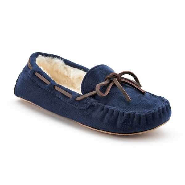 Sonoma Goods For Life® Microsuede Moccasin Slippers - Women