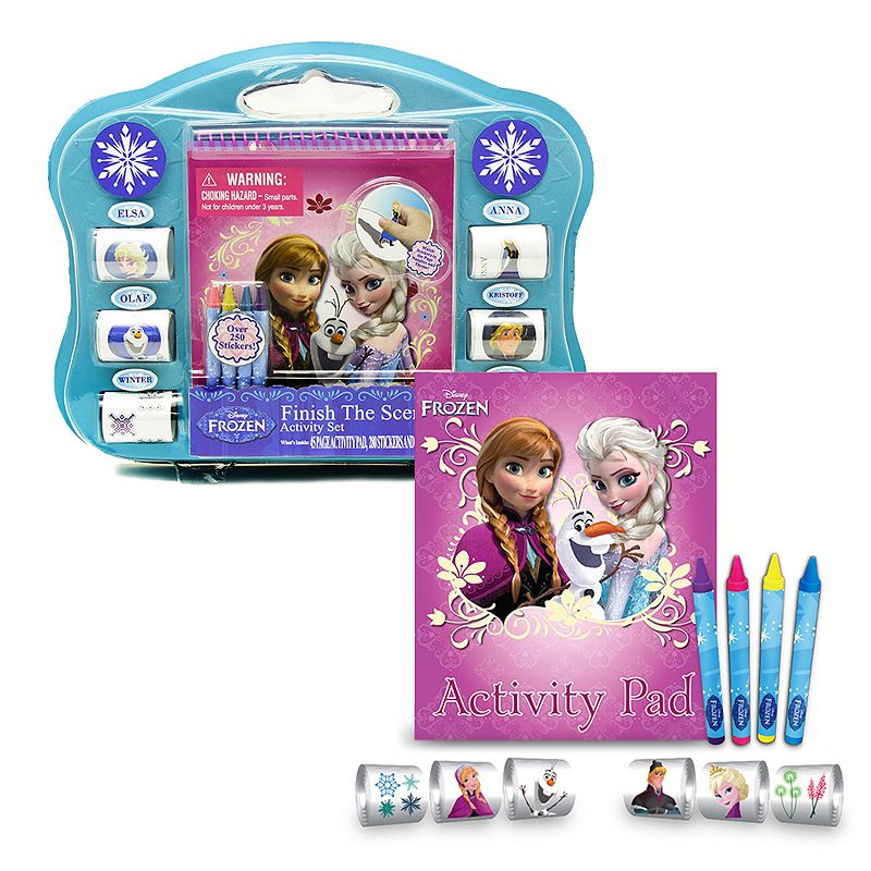 UPC 029116928954 product image for Disney Frozen Finish the Sticker Scene Activity Set, Multicolor | upcitemdb.com