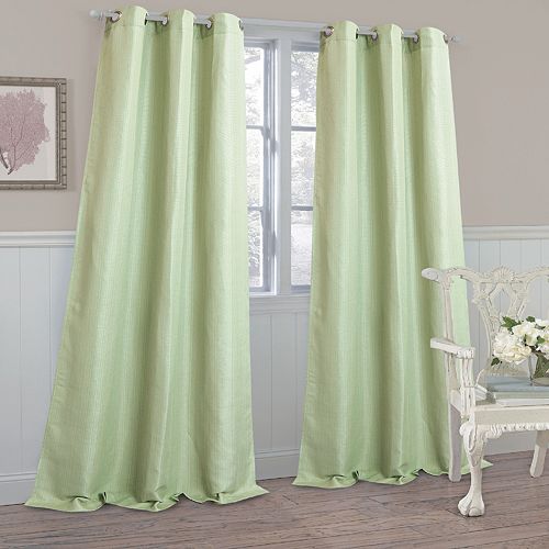 Laura Ashley Berkley Textured Curtains - 40'' x 84''