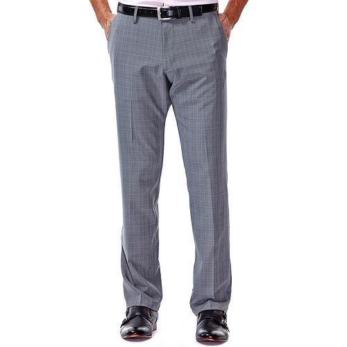 Men's Haggar® Straight-Fit Performance Flex-Waist Pants