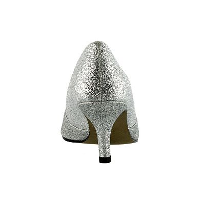 Easy Street Ravish Women's Peep-Toe Dress Heels