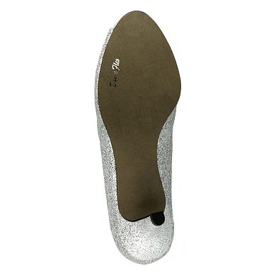 Easy Street Ravish Women's Peep-Toe Dress Heels
